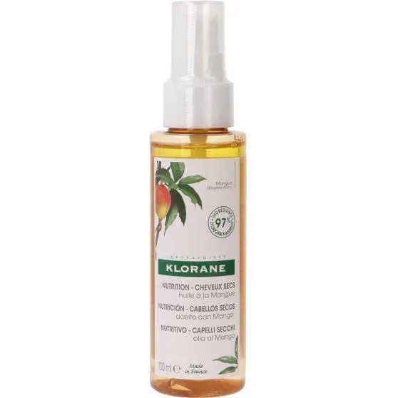 Klorane Aceite de Mango para cabellos secos 100 ml