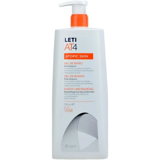 Leti AT4 Gel de Baño Atopic Skin