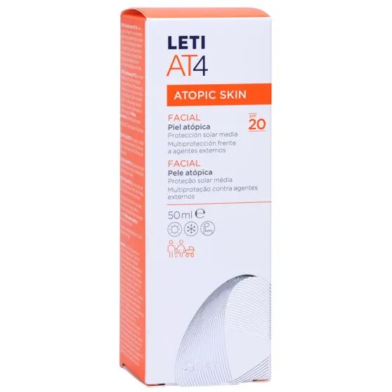 Leti AT4 Crema Facial SPF20 50 ml