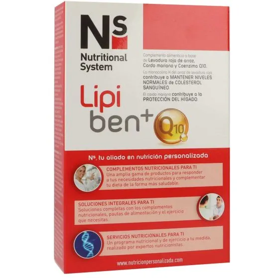 Nutritional System Lipi ben+ para el colesterol