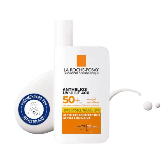 Anthelios UVMune 400 Fluido Invisible SPF50+ Sin Perfume 50 ml