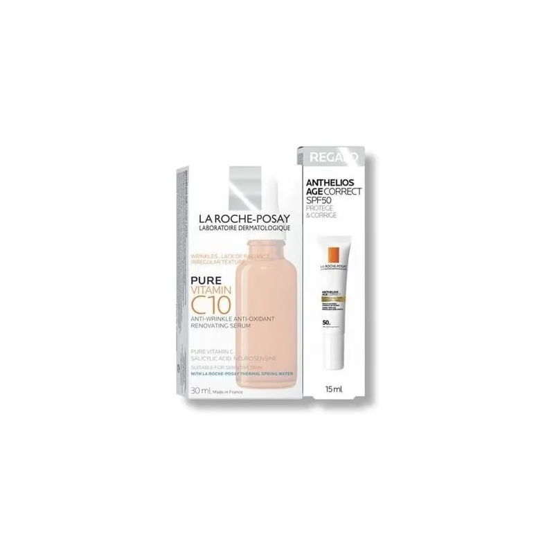 La Roche Posay Pack Pure Vitamin C10 + Anthelios Age Correct 15ml
