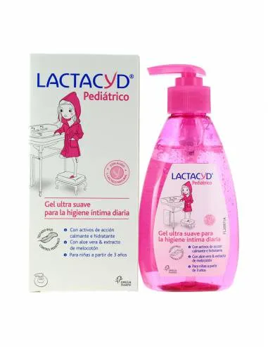 LACTACYD GEL HIGIENE INTIMA PEDIATRICO 200 ML.
