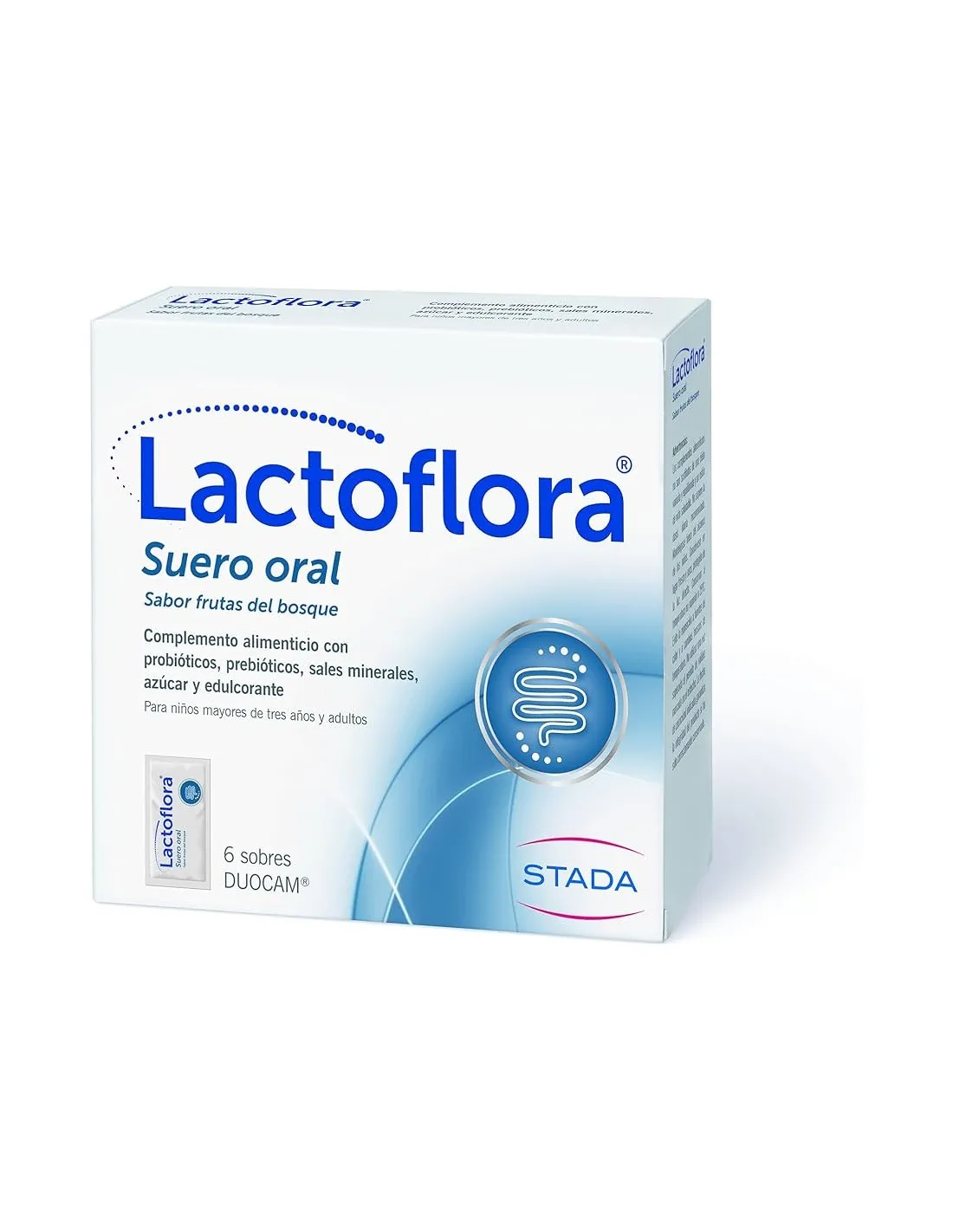 Lactoflora Suero Oral 6 Sobres Sabor Frutas del Bosque