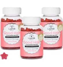 Lashile Good Hair 180 Gominolas Pack Tres Meses