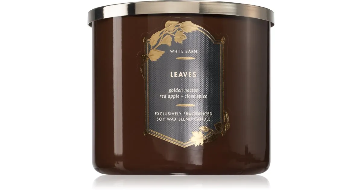 Bath & Body Works Leaves scented candle 411 g