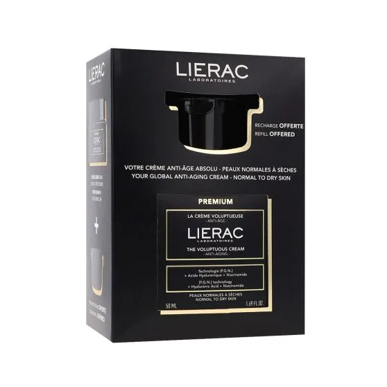 Lierac Premium Crema Voluptuosa + Recarga Cofre