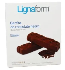 Lignaform Barritas Chocolate Negro 5 Unidades