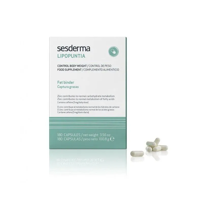 Lipopuntia Control Peso 180 Capsulas