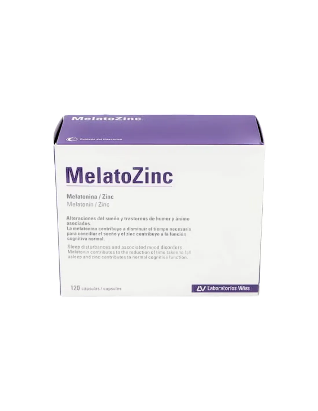MelatoZinc 120 Cápsulas