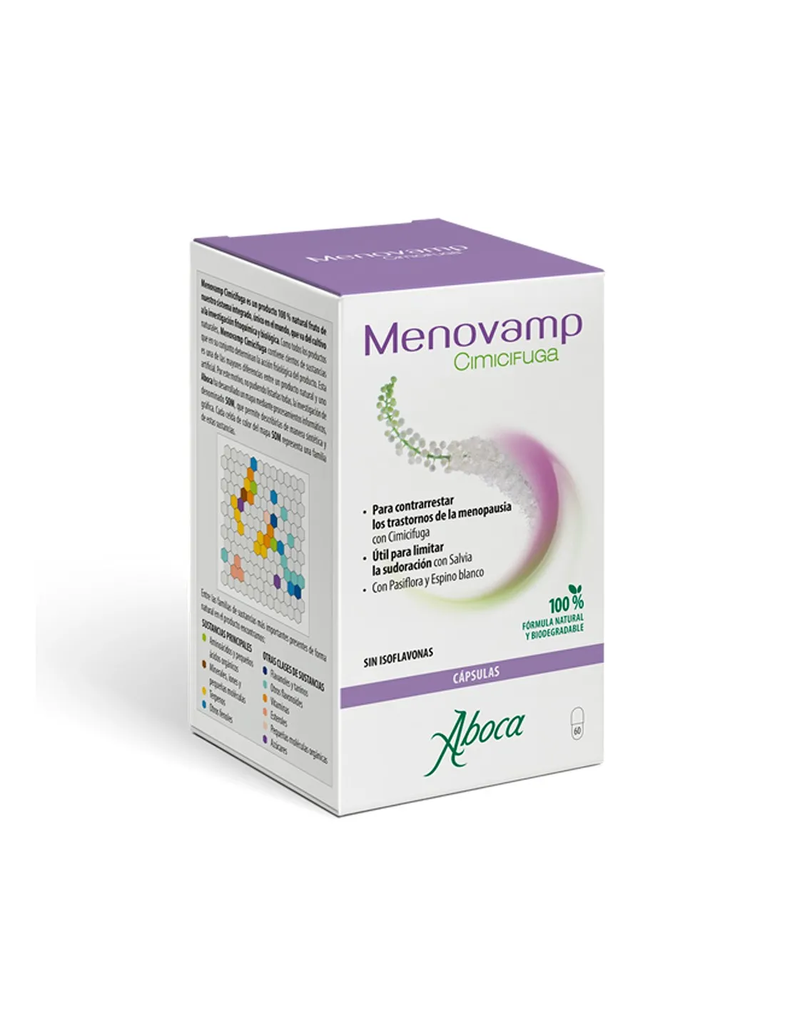ABOCA Menovamp Cimicifuga Frasco de 60 Cápsulas