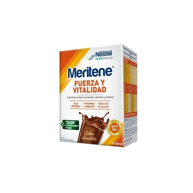 Meritene Batido Chocolate 15 sobres 30 gr