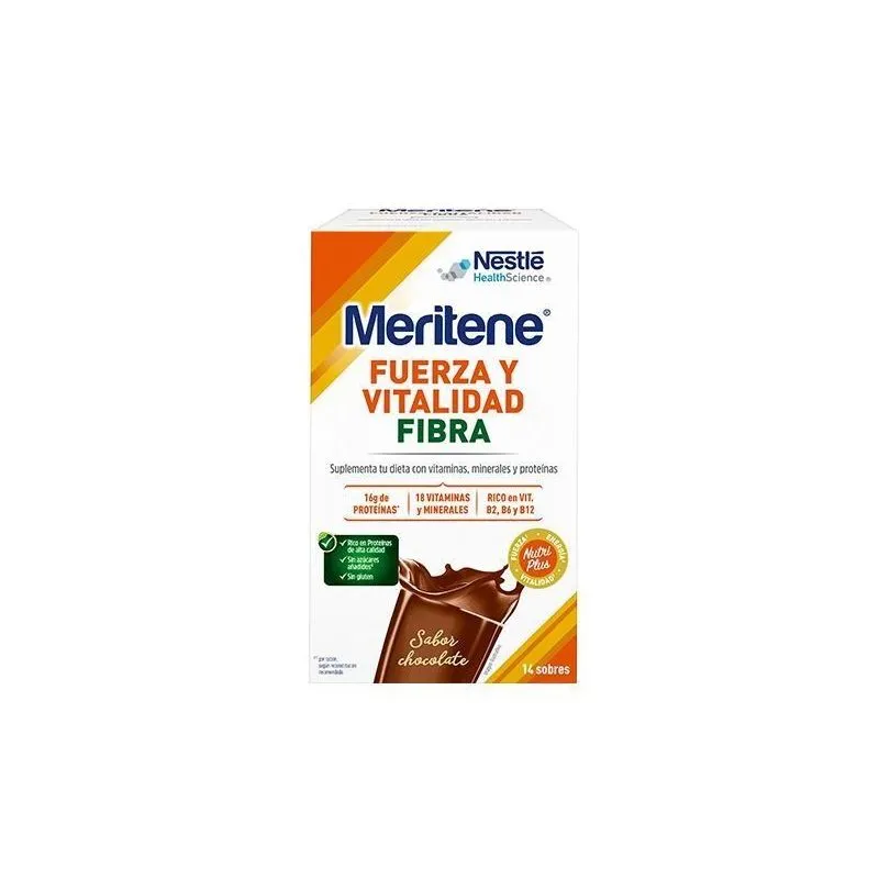 Meritene Fibra Chocolate 35 G 14 Uds