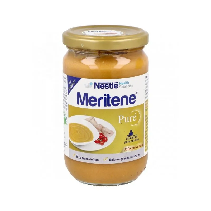 Meritene Puré Sabor Atún con Verduras 300gr