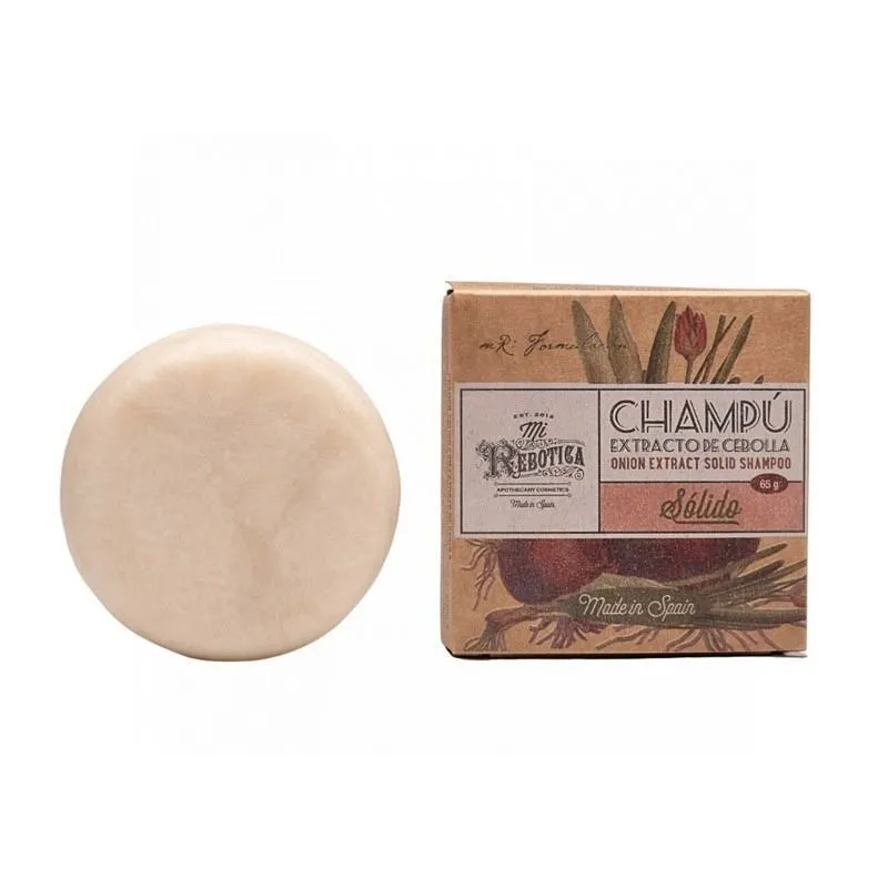Mi Rebotica Champú Sólido Extracto de Cebolla 65g