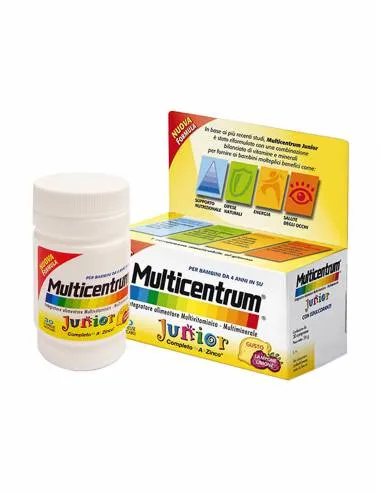 MULTICENTRUM JUNIOR 30 COMPRIMIDOS.