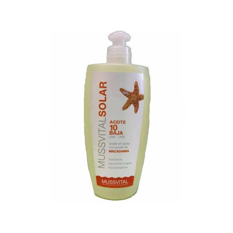 Mussvital Solar Spf10 Aceite de Macadamia 200ml