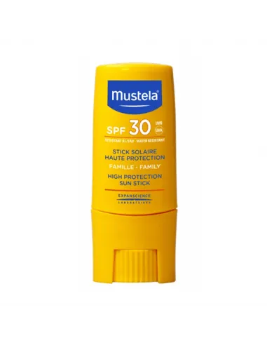 MUSTELA STICK SOLAR ALTA PROTECCION FAMILIA SPF3