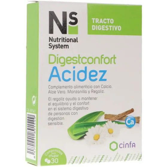NS Digestone Acidez para chupar 30 Comprimidos