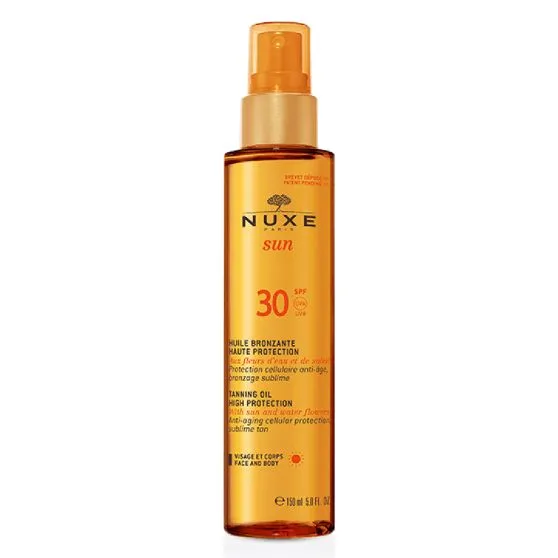 Nuxe Sun Aceite Bronceador SPF30 150 ml