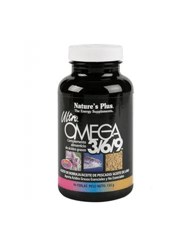 NATURE´S PLUS ULTRA OMEGA 3/6/9 90 PERLAS