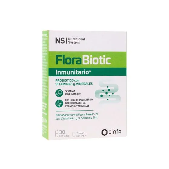 NS Florabiotic Inmunitario 30 Cápsulas