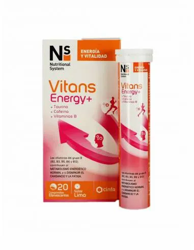 NS VITANS ENERGY 20 COMPRIMIDOS EFERVESCENTES.