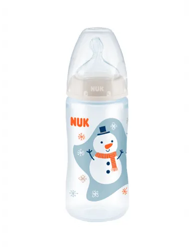 NUK BIBERÓN FC + PP WINTER SILICONA 6-18 MESES 300 ML