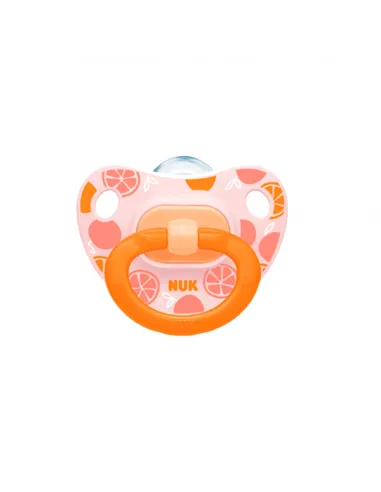 NUK CHUPETE CLASSIC HAPPY DAYS SILICONA 0-6 MESES 1 UNIDAD