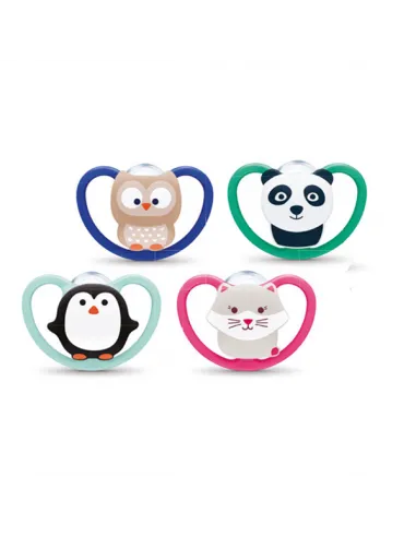 NUK CHUPETE SPACE SILICONA 18-36 MESES 1 UNIDAD