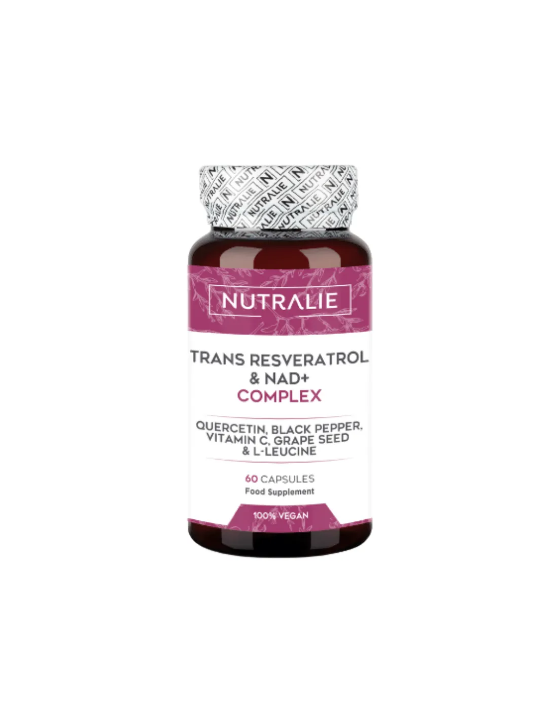 NUTRALIE Trans-Resveratrol & NAD+ Complex 60 Cápsulas