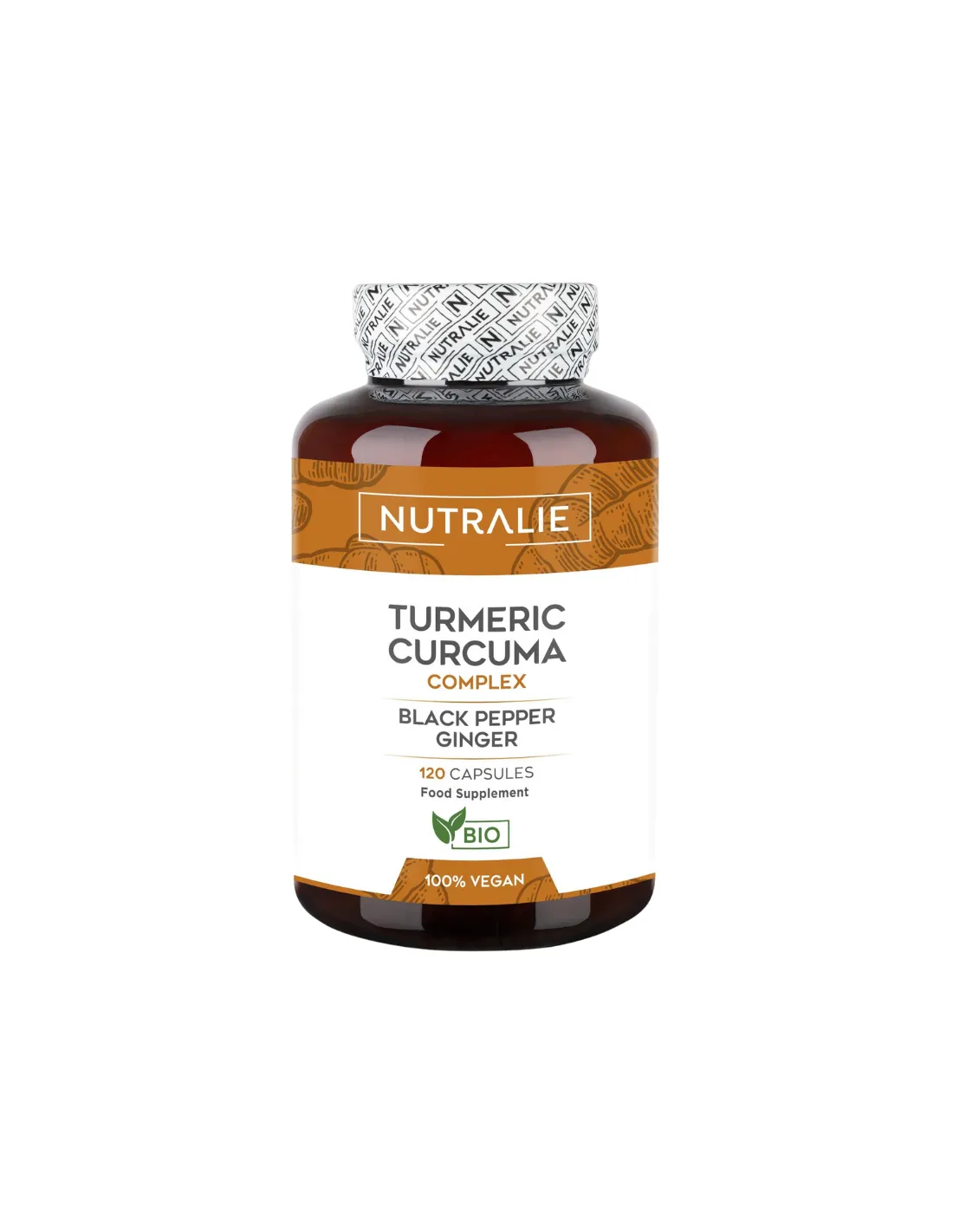 NUTRALIE Turmeric Curcuma Complex 120 Cápsulas