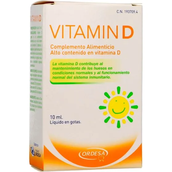 Complemento Vitamínico infantil Vitamina D