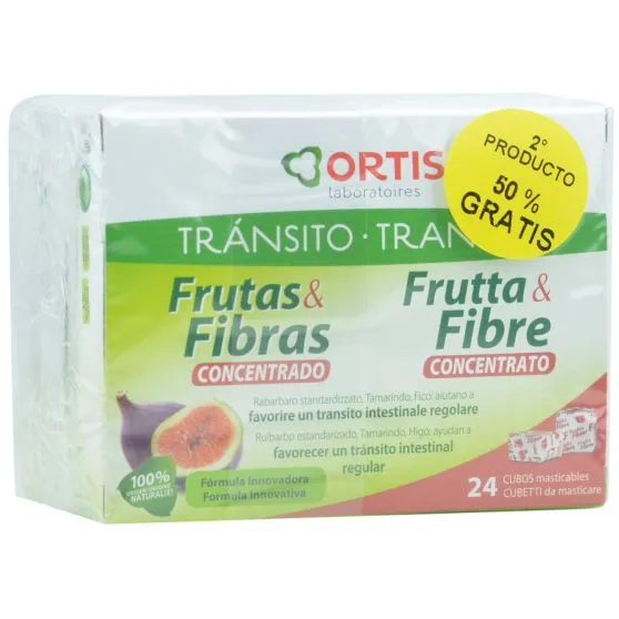Pack Ahorro ORTIS: Concentrado Frutas y Fibras