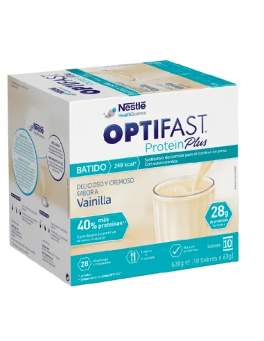 OPTIFAST PROTEIN PLUS 10 SOBRES 63 G SABOR VAINILLA