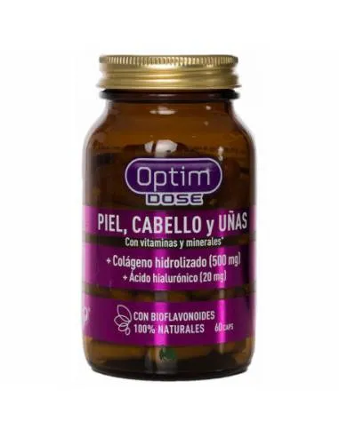 OPTIMDOSE PIEL CABELLO Y UÑAS 60 CAPSULAS.