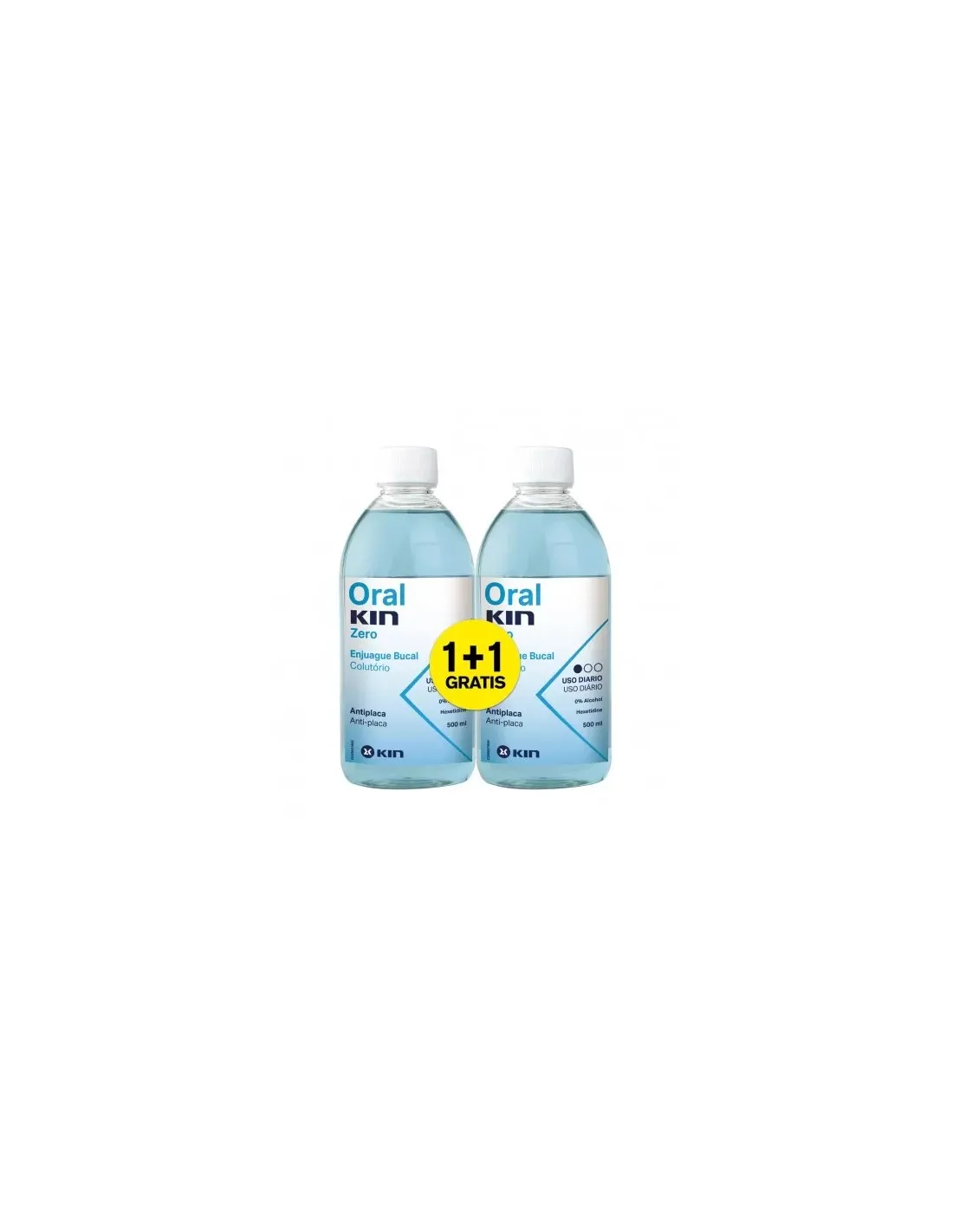 ORALKIN Pack Zero Enjuague 2x500 ml