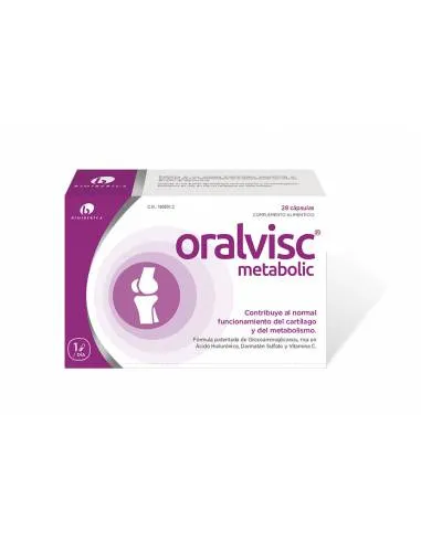 ORALVISC METABOLIC 28 CAPSULAS