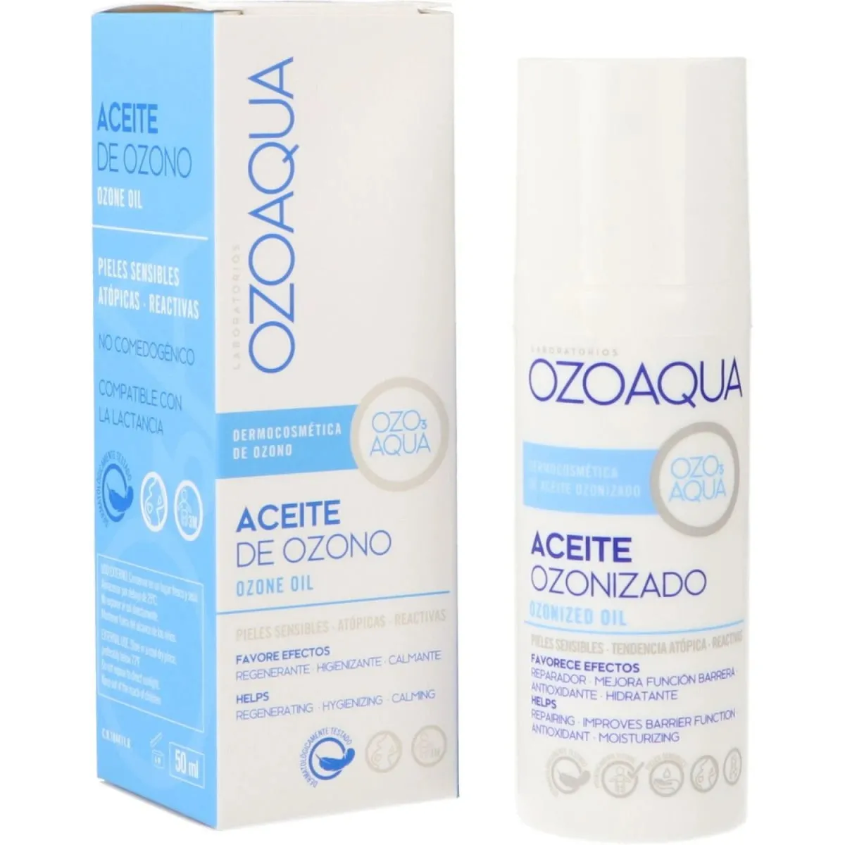 OZOAQUA aceite de ozono 50ml.