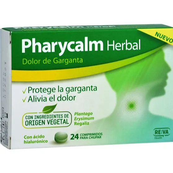 Pharycalm Herbal Dolor de Garganta Comprimidos