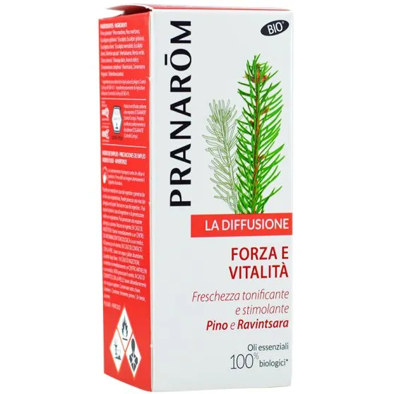 Pranaróm Esencia Pino y Ravintsara: Fuerza y Vitalidad