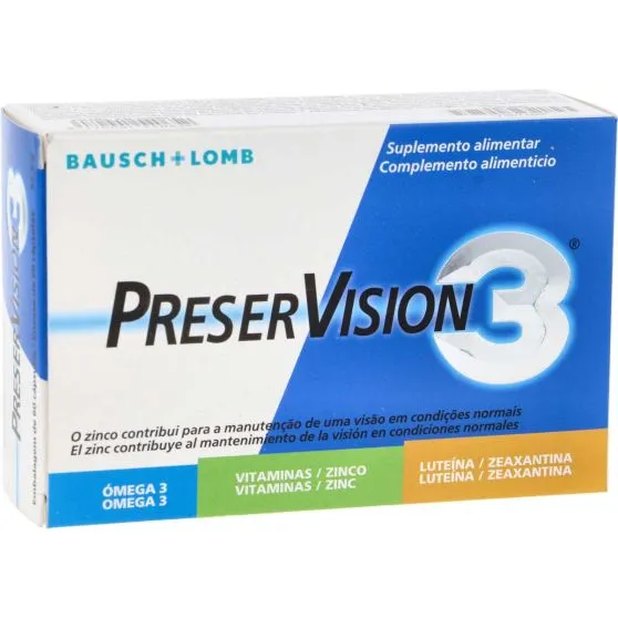 Bausch Lomb PreserVision 3 para la vista