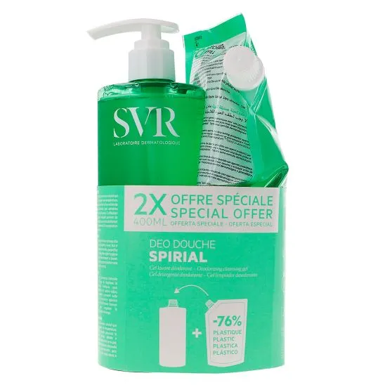 Pack SVR Deo Duche Spirial + ECO Recarga