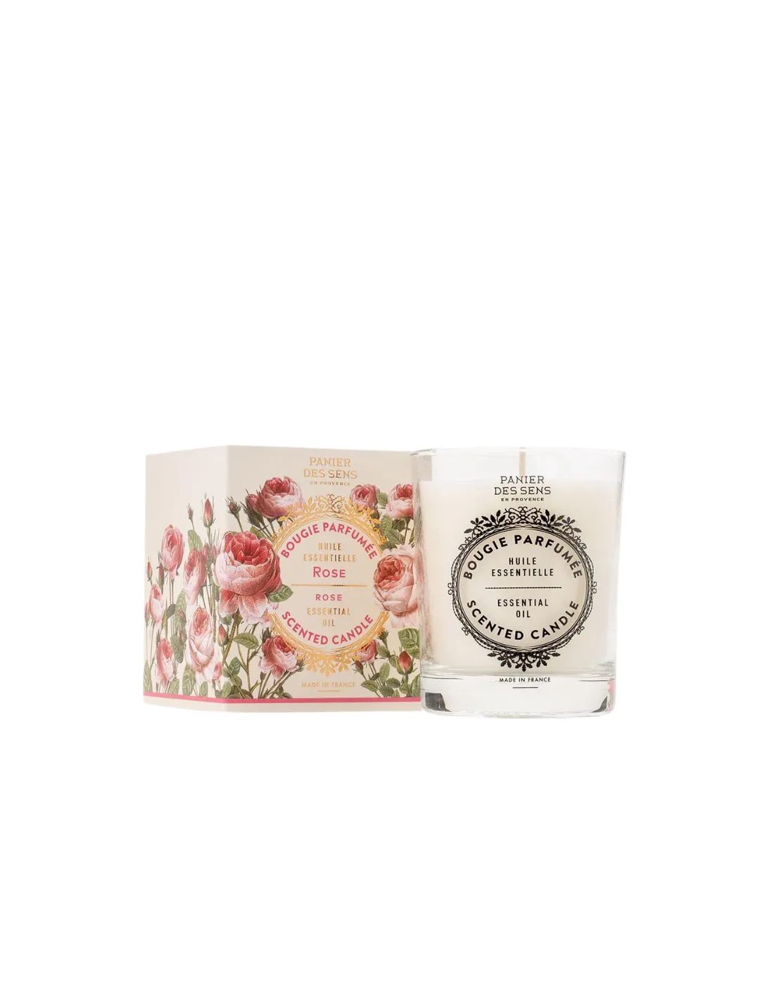 PANIER Rose Vela Perfumada 180g