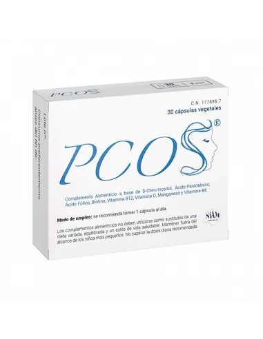 PCOS SÍNDROME DEL OVARIO POLIQUÍSTICO 30 CÁPSULAS