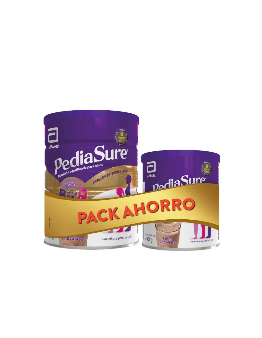 Pediasure Chocolate Polvo Pack 850g+400g