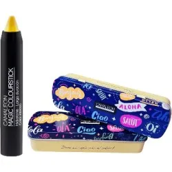 Pintalabios Camaleon Labial Magic Colourstick Amarillo - Rosa + Lata Regalo