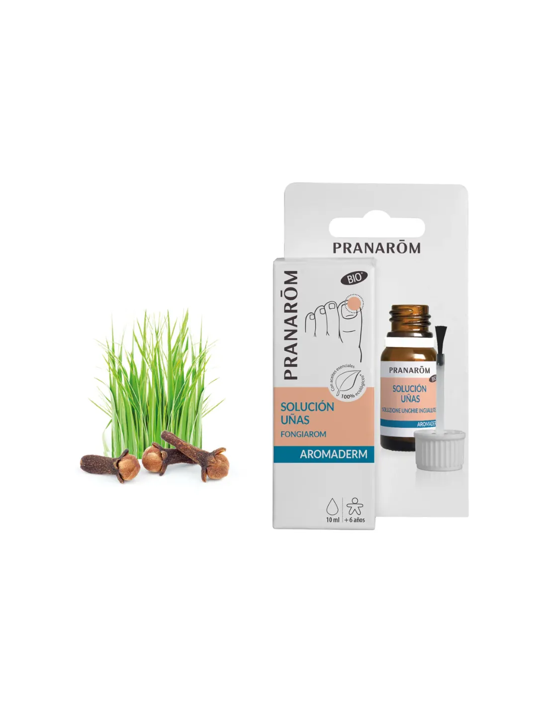 PRANAROM Aromaderm Loción Uñas 10 ml