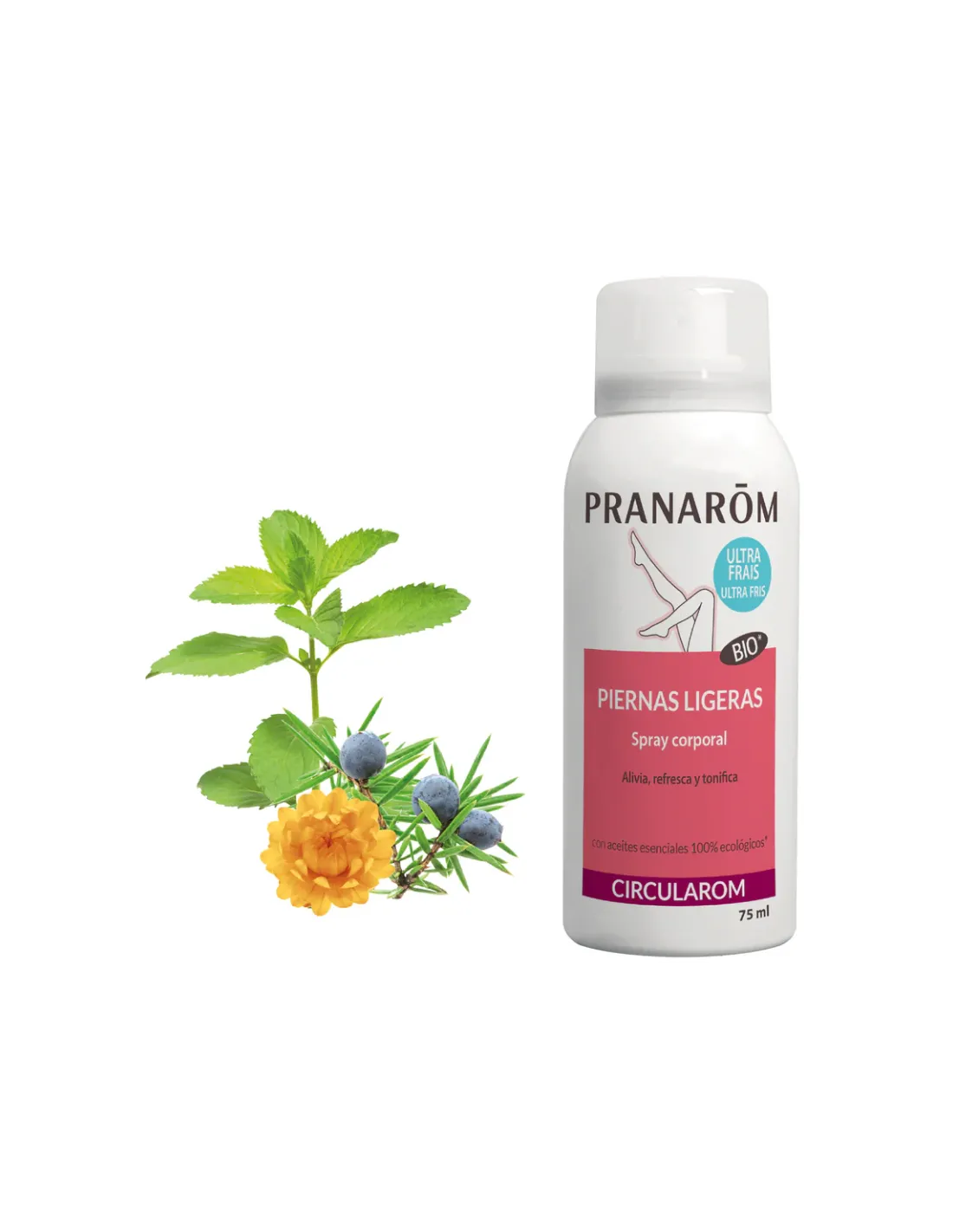 PRANAROM Circularom Spray Corporal Piernas Ligeras 75 ml