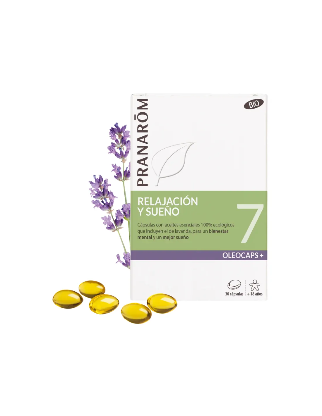 PRANAROM Oleocaps 7 Relajación y Sueño 30 Cápsulas